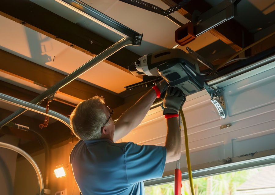 Garage-door work by Nation Garage Doors LLC in Acworth, GA