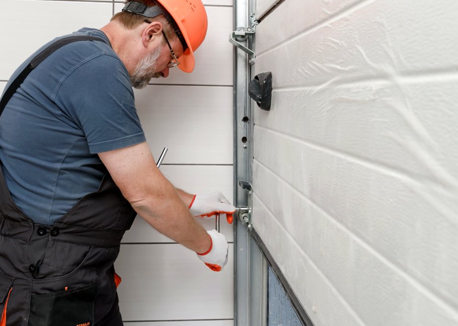 Garage-door work by Jim Beam's Garage Doors in Palm Bay, FL