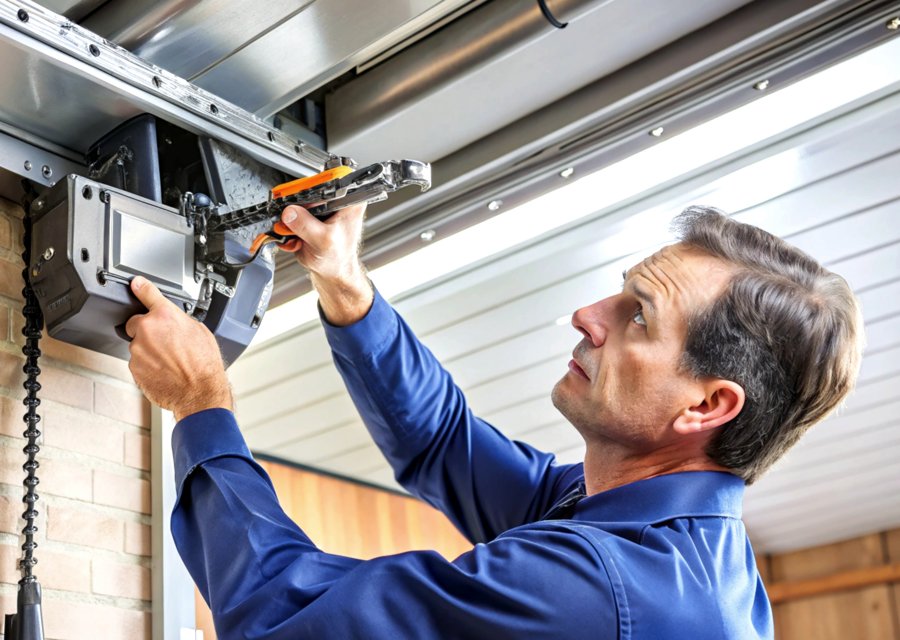 Garage-door work by Redmond Garage Door LLC in College Park, GA