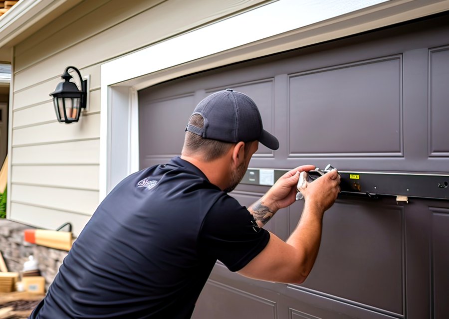 Garage-door work by Alec & Sons Garage Doors in San Antonio, TX