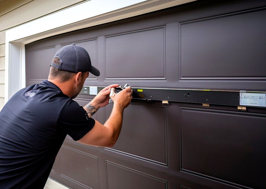Garage-door work by Busy Bee Garage Doors Inc. in Staunton, VA