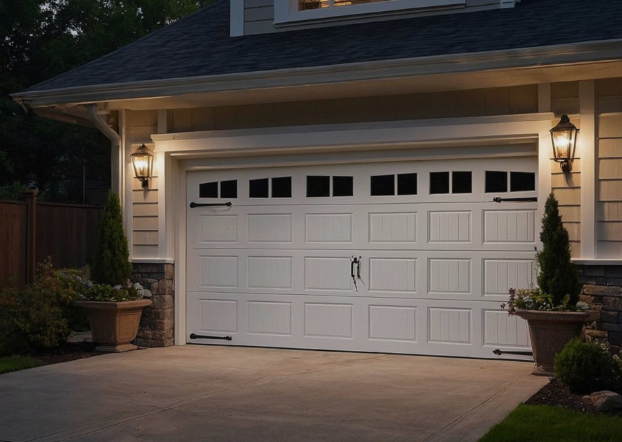 Garage-door work by Hieb's Garage Doors in New York, NY