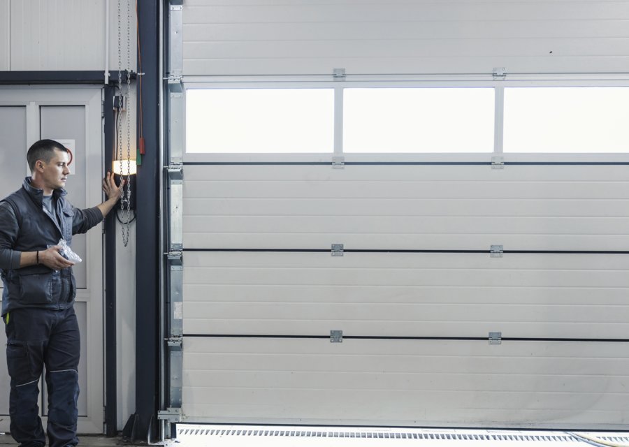 Garage-door work by McIllwain Garage Doors in Trenton, NJ