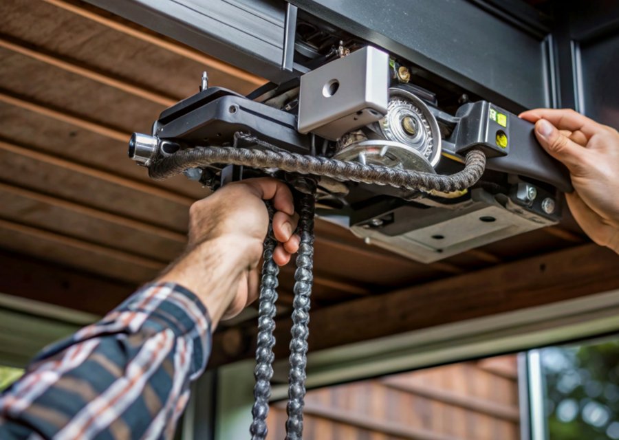 Garage-door work by New Heights Garage Door's in Foster City, CA
