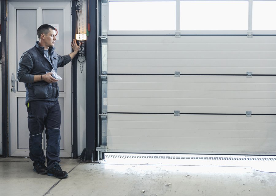 Garage-door work by Win Garage Door & Gate Inc. in Jersey Shore, PA