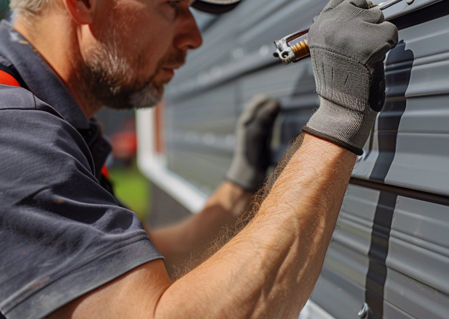 Garage-door work by One Clear Choice Garage Doors in Buckingham, PA
