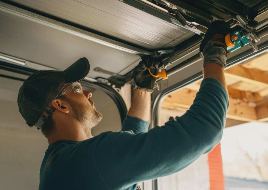 Garage-door work by Braddock Garage Door Co in Greenacres, FL