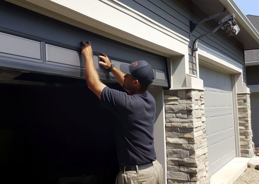 Garage-door work by Ez Tech Garage Door Repair Service in Miami, FL