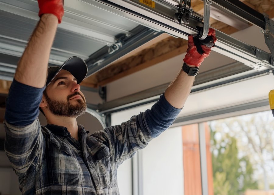 Garage-door work by Vikings Garage Door LLC in Albuquerque, NM