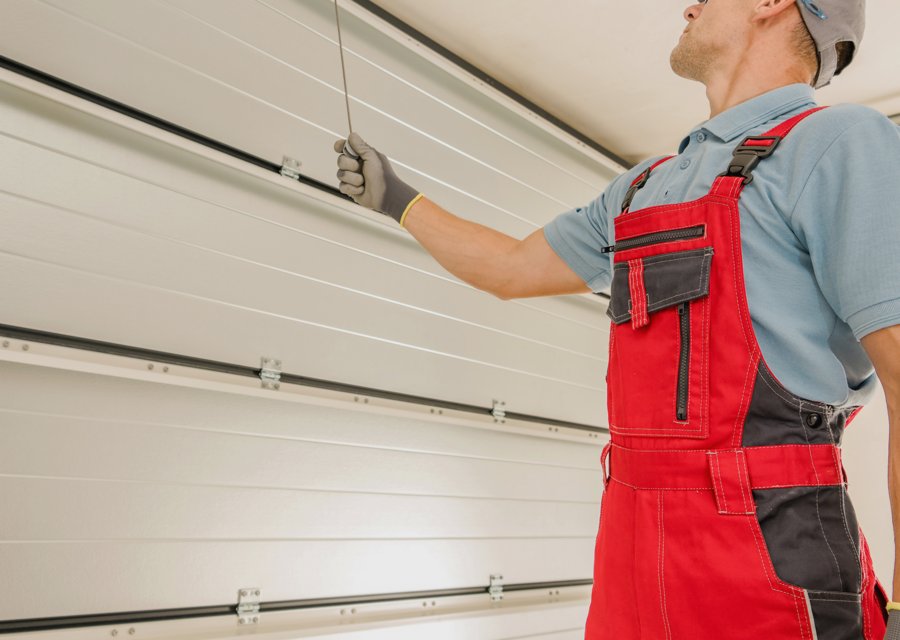 Garage-door work by Advanced Garage Door in Huntington Station, NY