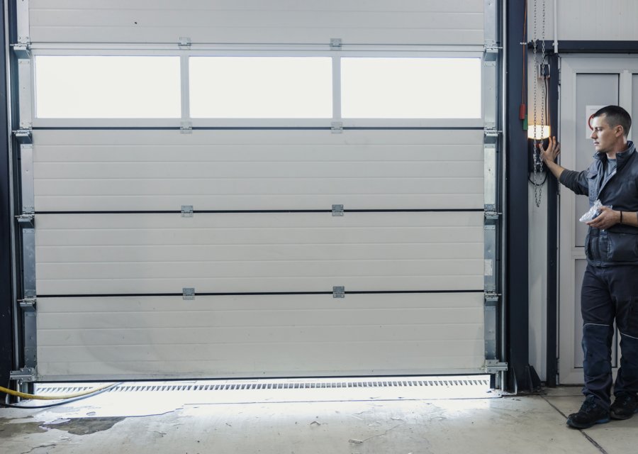 Garage-door work by J.A.G. & Sons Overhead Door in Philadelphia, PA