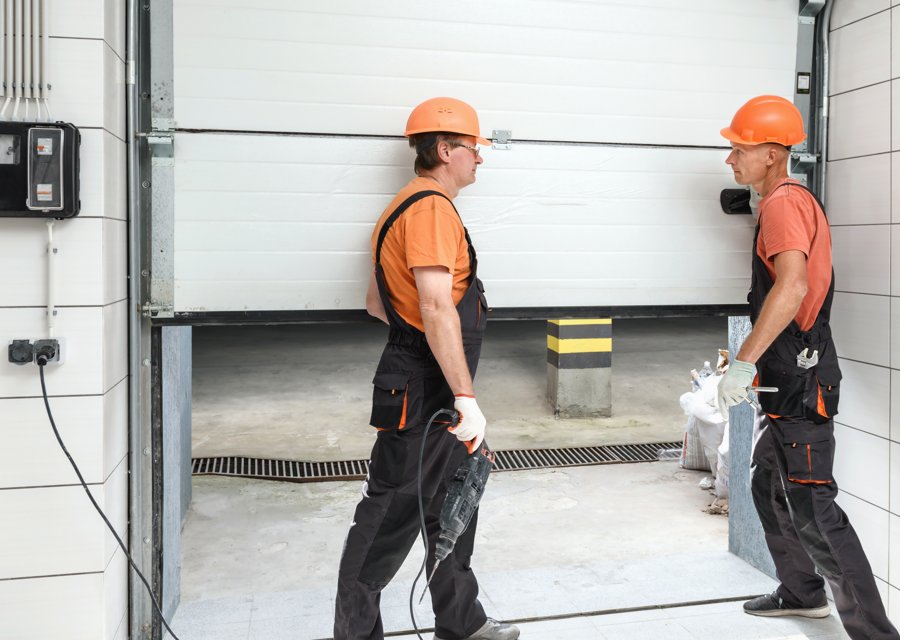 Garage-door work by Caleb's Garage Door in Riva, MD