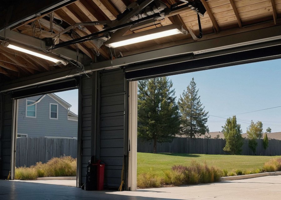 Garage-door work by Kitsap Garage Door Co in Lancaster, MA