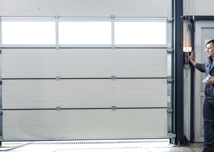 Garage-door work by On Time Garage Pros in Garfield, NJ