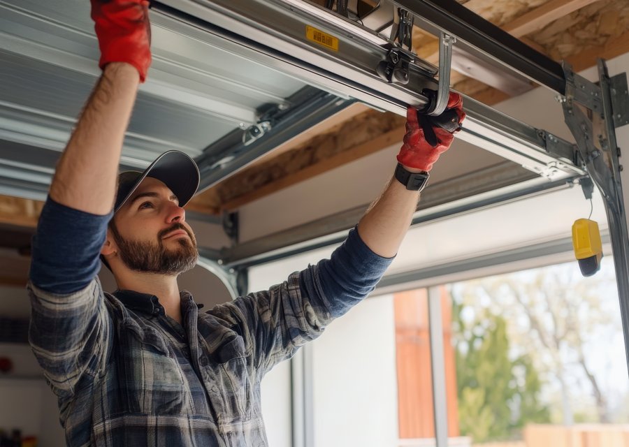 Garage-door work by Cliff Carlson Overhead Door LLC in Marcus Hook, PA