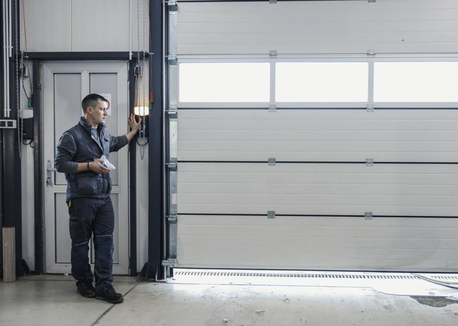 Garage-door work by Cali Bros Garage Door Repair in West Bend, WI