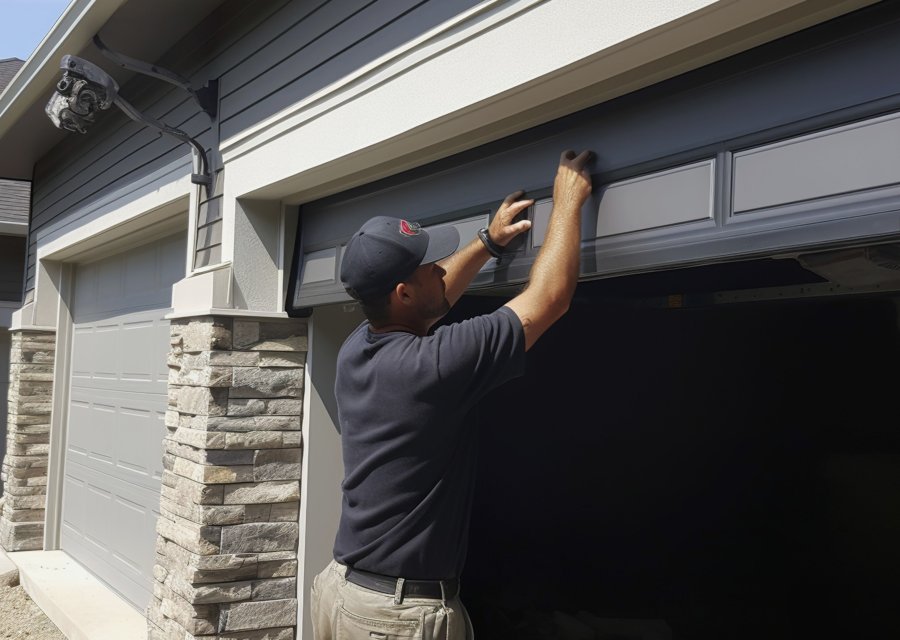 Garage-door work by Glaston Overhead Door & Repair in Palmyra, PA