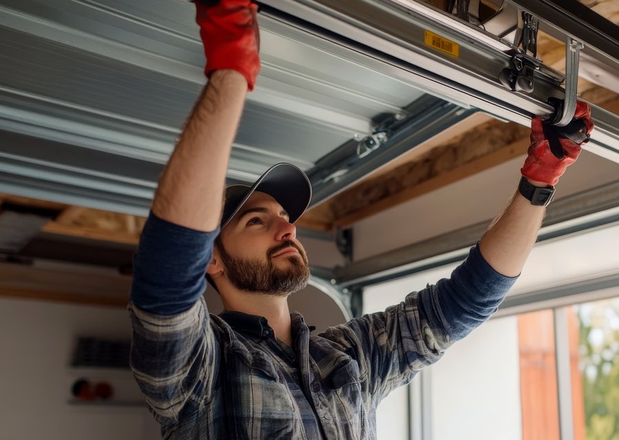 Garage-door work by Deluxe Garage Door Repair in Maryville, TN