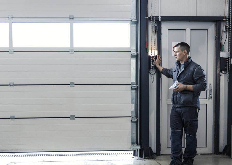 Garage-door work by Professional Garage Door Service Inc in El Paso, TX
