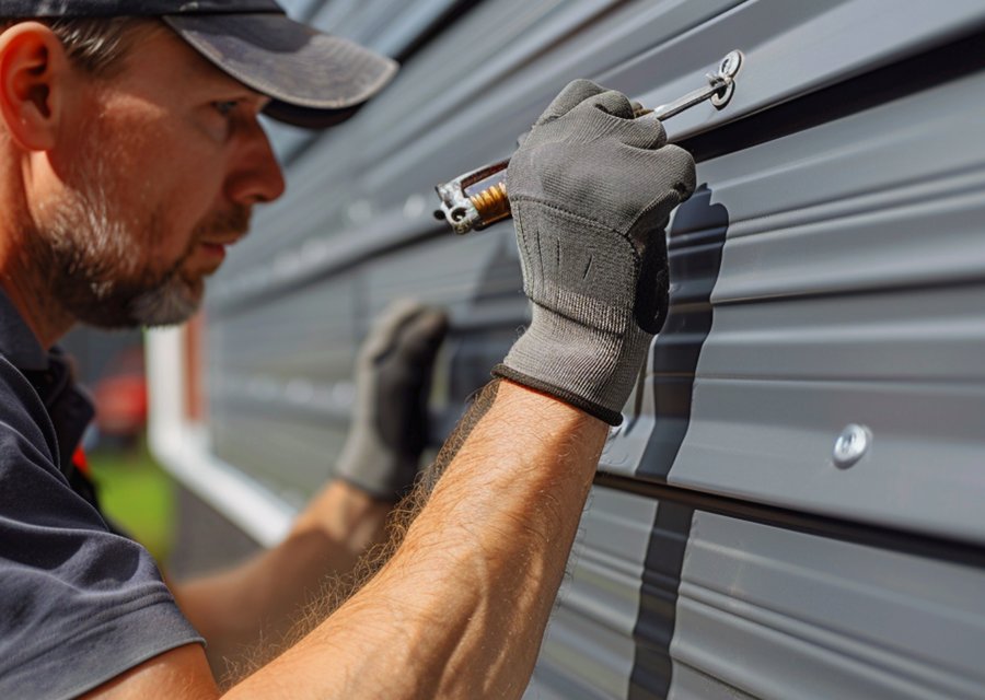 Garage-door work by TrueCare Garage Door Service in Columbus, OH