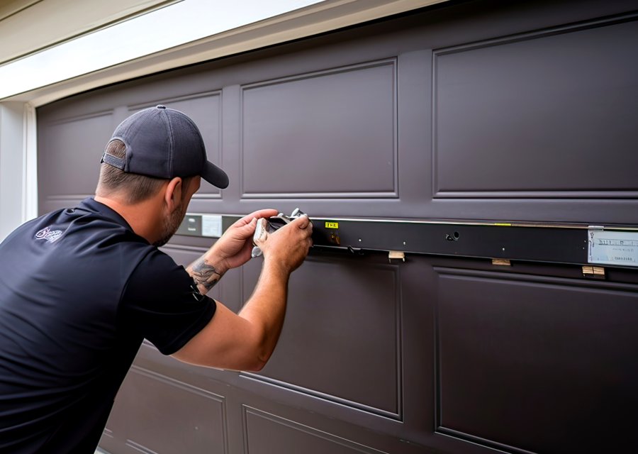 Garage-door work by Chanyoung Garage Door Repair Company in Silver Spring, MD