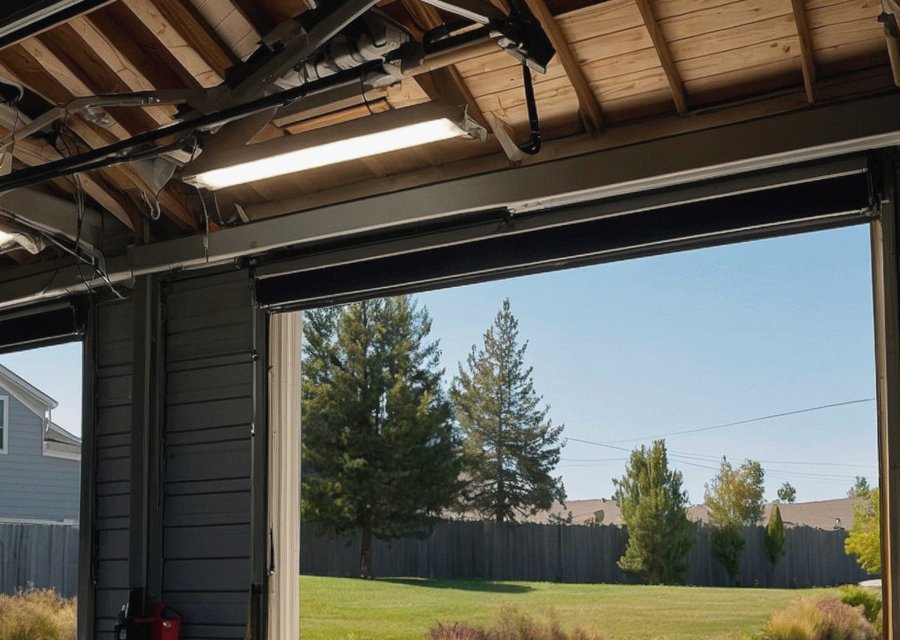 Garage-door work by H.V. Garage Doors in Bell, CA
