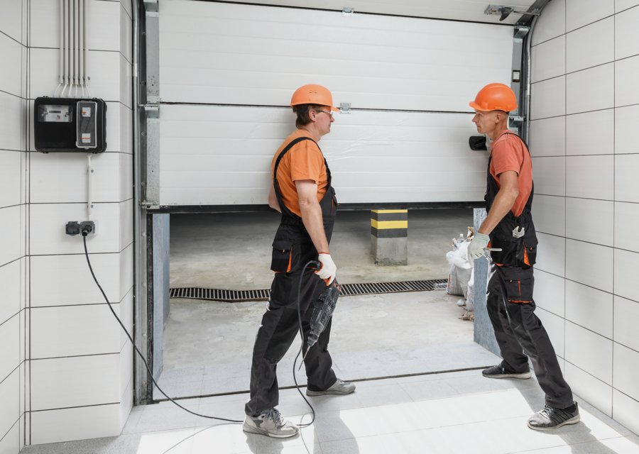 Garage-door work by O'Brien Garage Doors in Galloway, NJ