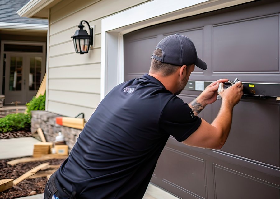 Garage-door work by Next Level Garage Service in Fremont, CA
