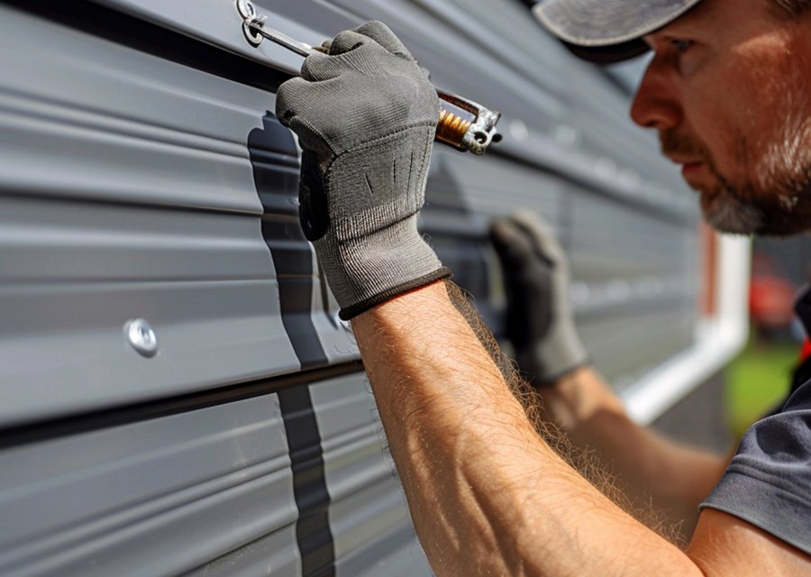 Garage-door work by Rise & Shine Garage Doors in Syracuse, NY