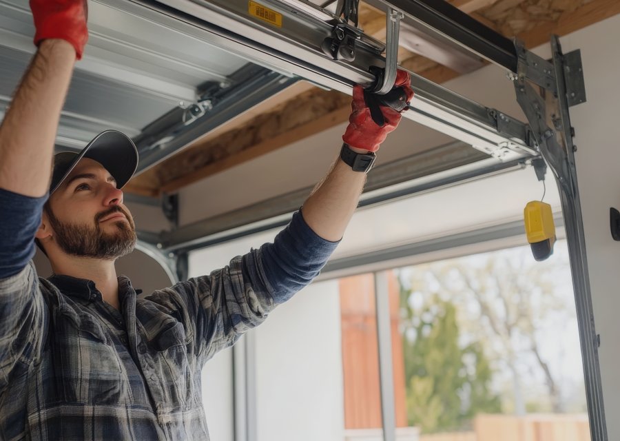 Garage-door work by Rose Garage Door Solutions in Dobbs Ferry, NY