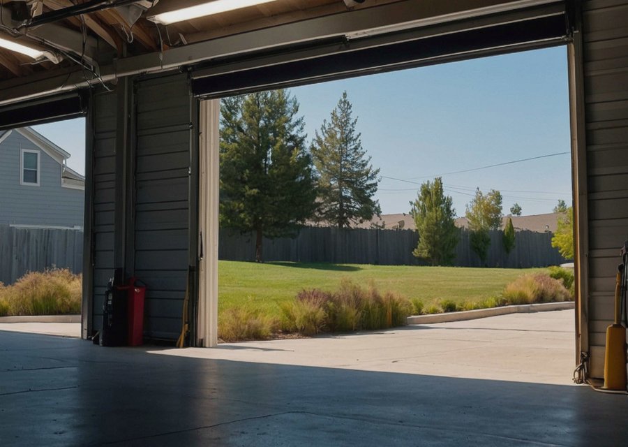 Garage-door work by Adams Family Garage Repair in Speedway, IN