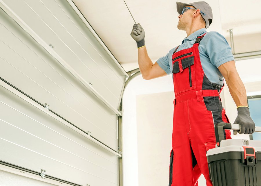 Garage-door work by Stepp and Sons Garage Door Company in Fairburn, GA