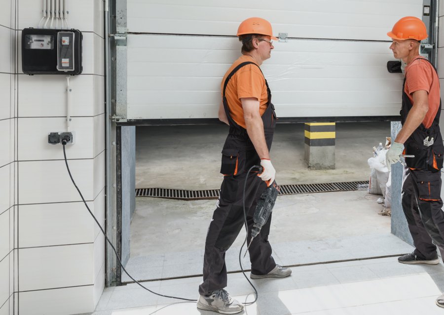 Garage-door work by Chanhui Garage Door Repair in Silver Spring, MD
