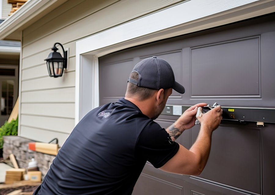 Garage-door work by Wilde's Country Garage Doors LLC in Lawrence, IN