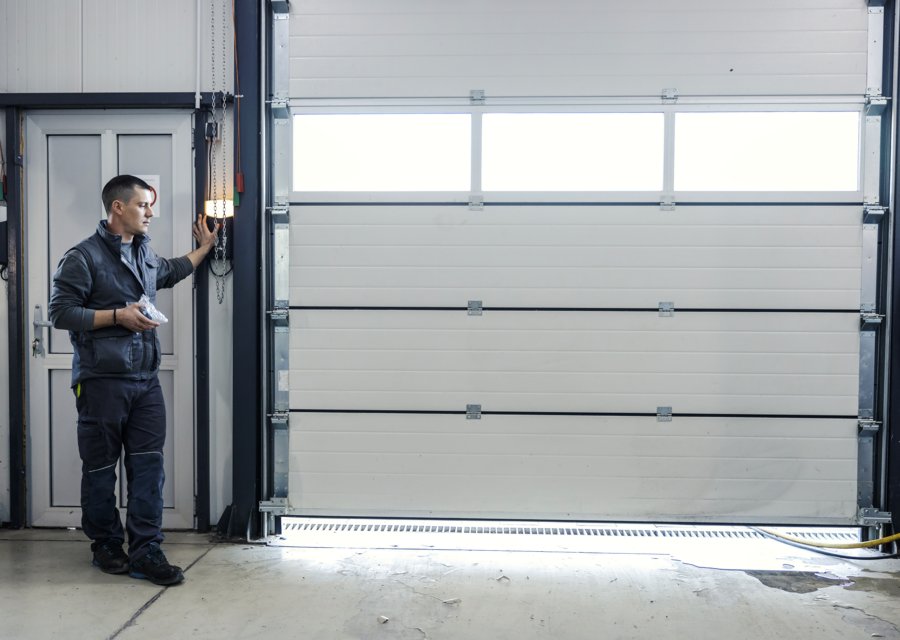 Garage-door work by Overhead Door Repairman in Arlington, VA