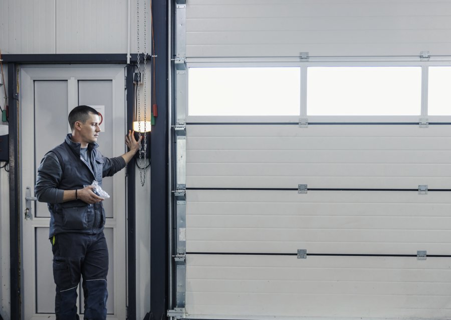 Garage-door work by EZ Open Garage Door in New York, NY