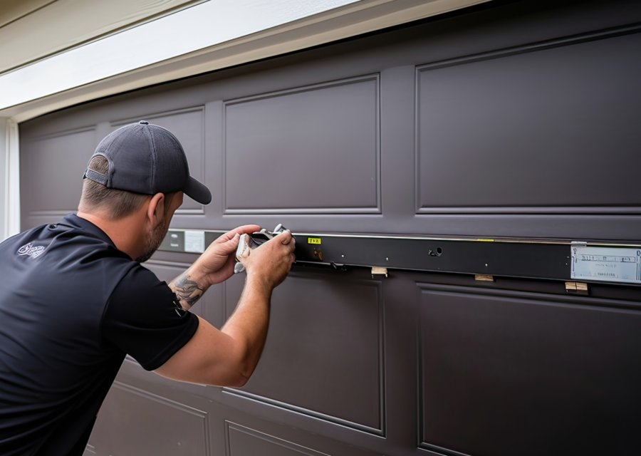 Garage-door work by Faraz Garage Door Masters in Piscataway, NJ