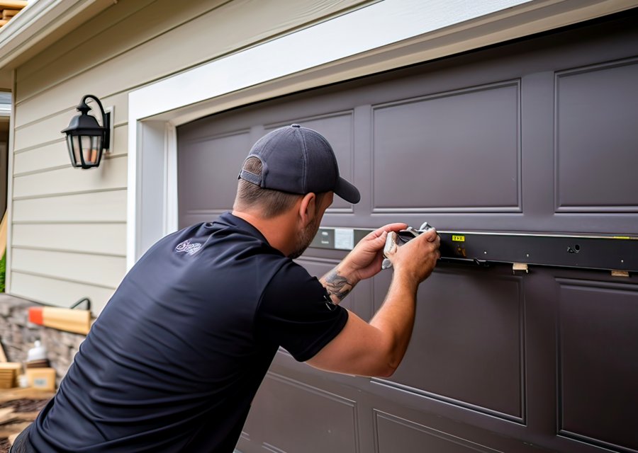 Garage-door work by Victor's Garage Door Installers in Denton, MD