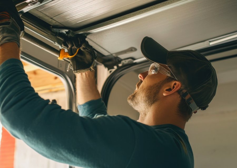Garage-door work by Door-Tech Garage Doors in North Bergen, NJ