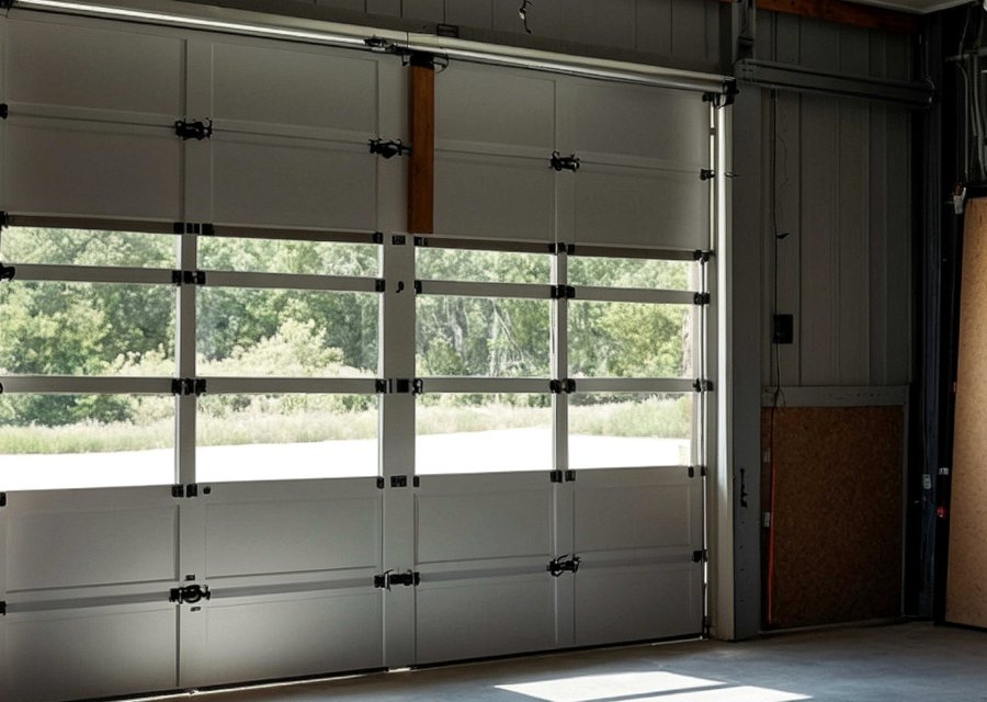 Garage-door work by J&C Garage Doors And gates in Brea, CA