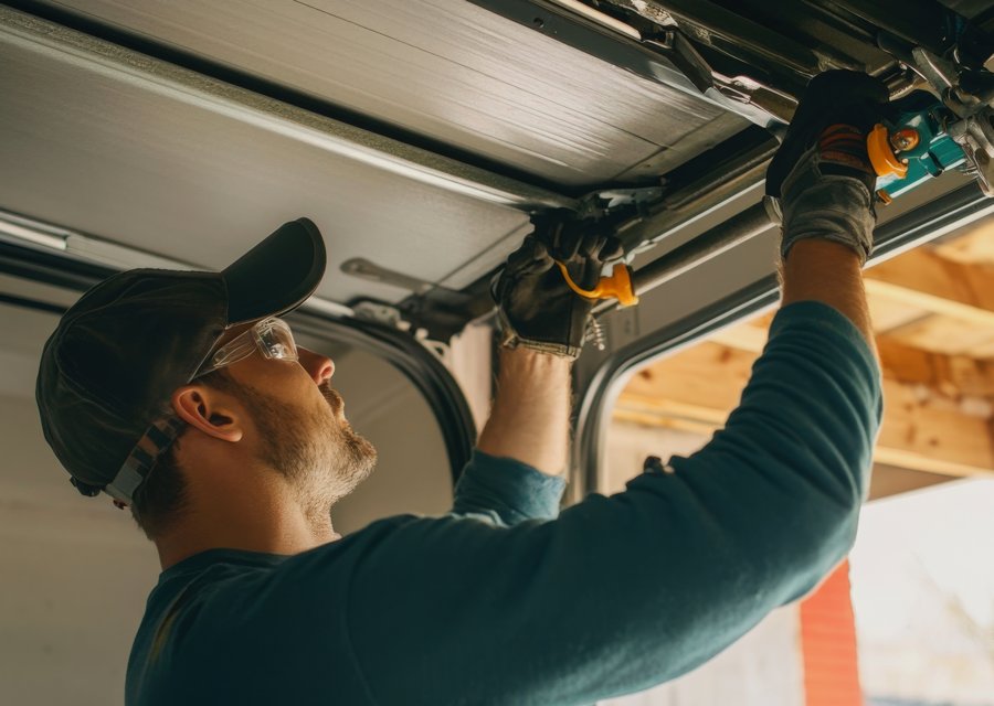 Garage-door work by Bay Bridge Garage Door in Fox Crossing, WI