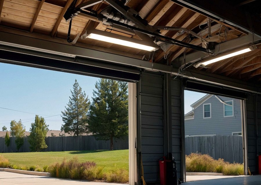 Garage-door work by E&F Garage Doors in Bayonne, NJ