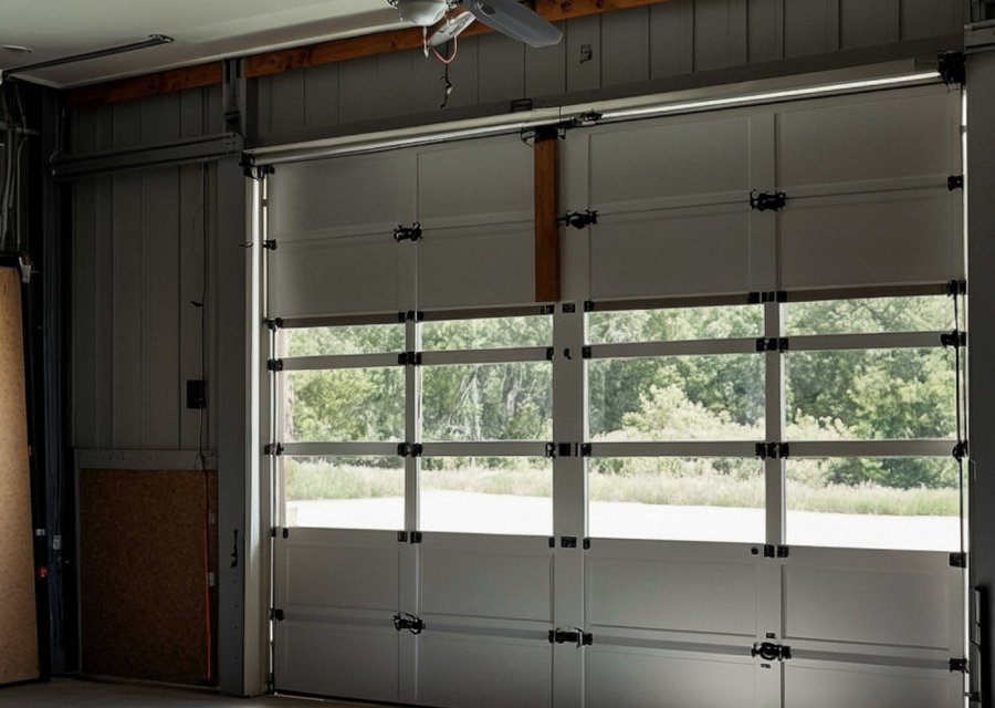 Garage-door work by All Four Seasons Garage & Entry Doors in Grove City, OH