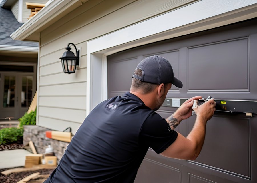 Garage-door work by Damien's Garage Door And Repair in Virginia Beach, VA