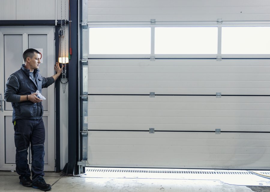 Garage-door work by Two Brothers Garage Door Repair in Branford, CT