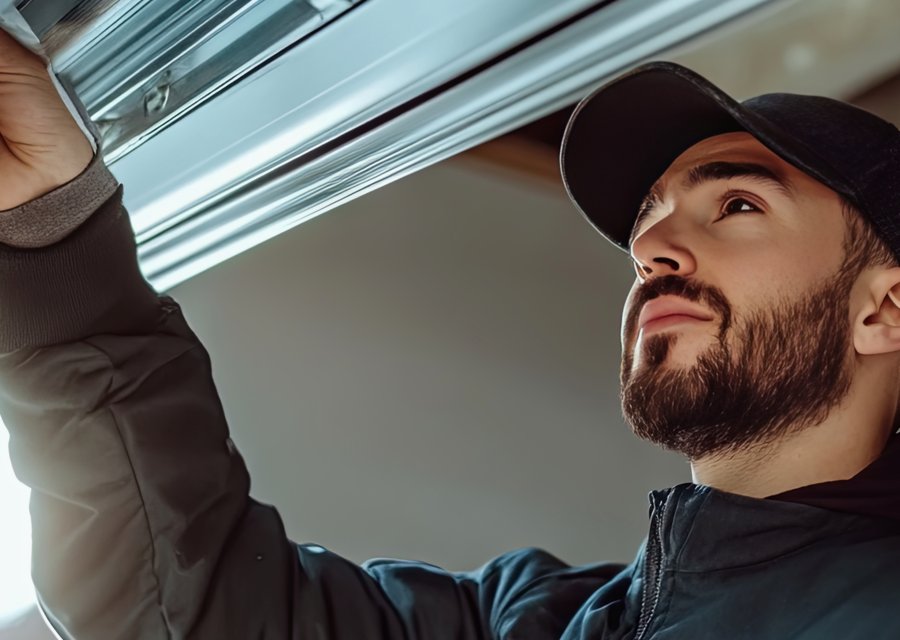 Garage-door work by Rock Garage Door Repair, Inc. in Clifton, VA
