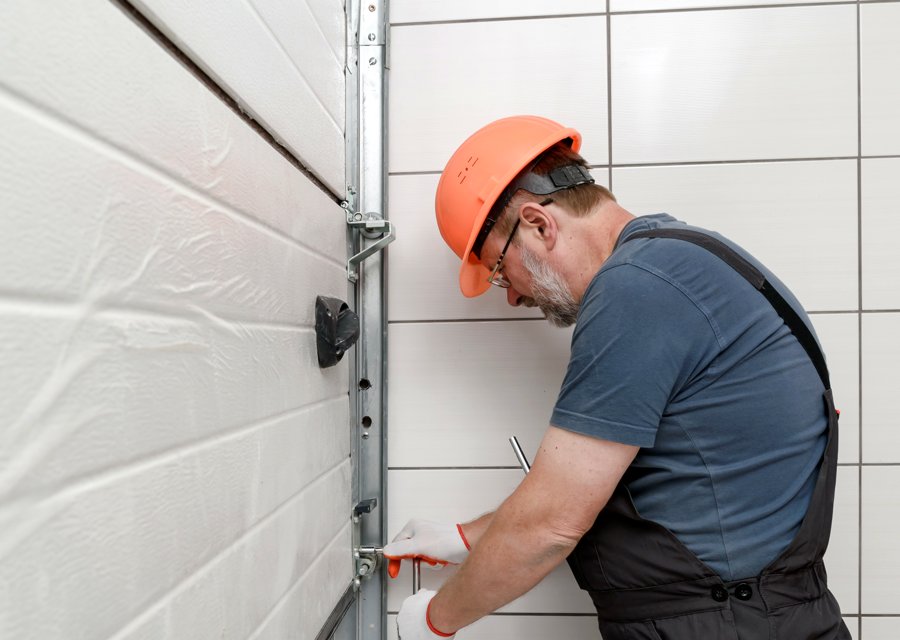 Garage-door work by Ironspring Garage Door's Repair in Addison, TX