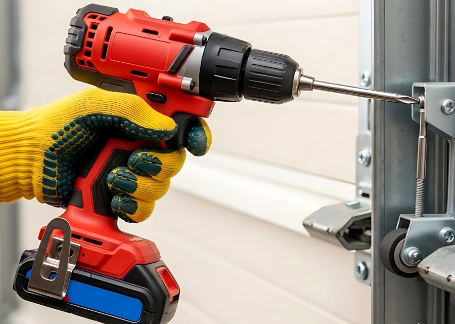 Garage-door work by Tip Top Garage Door and Service in Houston, TX