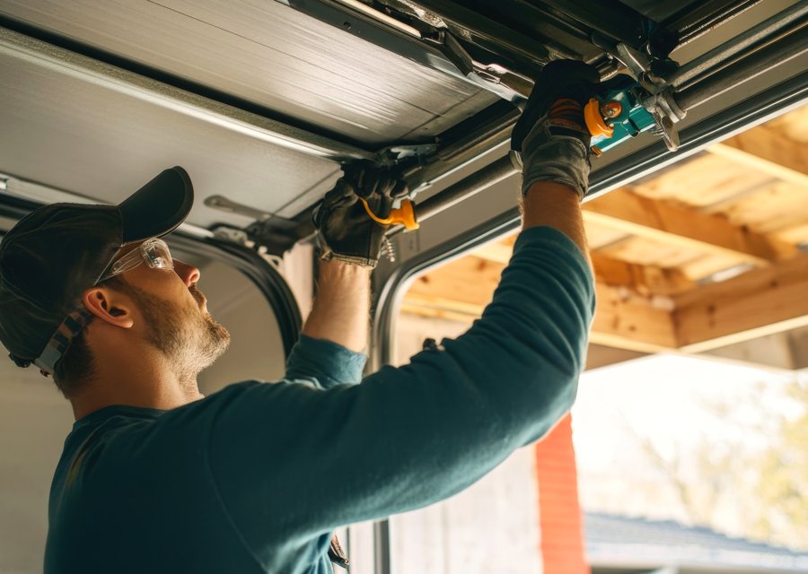 Garage-door work by Sungmin Garage Door Solutions in Amory, MS