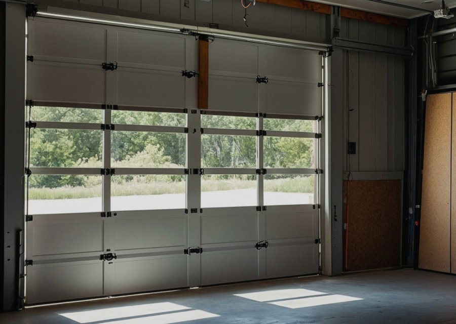 Garage-door work by La Garage Door And Gate Repair in North Kingstown, RI